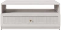 MIRJAN24 Couchtisch Ferena (mit Schublade), Metallgriffe, 100x55x44 cm