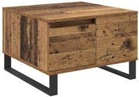 vidaXL Couchtisch Couchtisch Altholz 55 x 55 x 36,5 cm Holzwerkstoff (1-St)