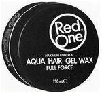 RedOne Haargel 1x RedOne Black Aqua Hair Gel Wax - Full Force -150ml, 1-tlg.,