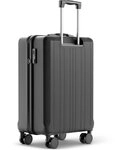 Wertes Koffer Koffer Mittel 67cm - 60L - TSA Schloss Hartschalen Koffer, 4 Rollen