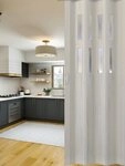 Forte Italy Faltt&uuml;r Kunststoff-Faltt&uuml;r "Luciana" 88,5x202 cm Esche wei&szlig;, 2...