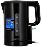 CLATRONIC Wasserkocher WK 3834, Wasserkocher 1L, 900W, Einhandbedienung