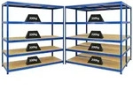 PROREGAL&reg; Schwerlastregal MegaDeal Garagenregal Kellerregal Steckregal...