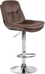 CLP Barhocker Laurel (1er), mit Samtbezug, drehbar, h&ouml;henverstellbar