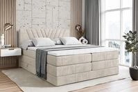 ALTDECOR Boxspringbett ERNINA KING (Multipocket-Matratze H4, H3 Matratze