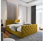 Masseno Boxbett MANDI 180x200 cm mit Bonell Matratze und Topper