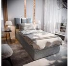 Masseno Boxbett MERIL 80x200 cm mit Bonell Matratze und Topper