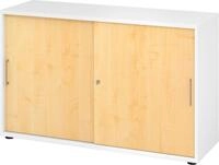 HAMMERBACHER Aktenschrank Schiebet&uuml;rschrank Derie 9 2 OH BxTxH 120x40x74,8cm...