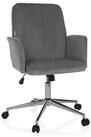 hjh OFFICE Drehstuhl Home Office B&uuml;rostuhl Solao Cord Stoff (1 St),