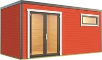 LASITA MAJA Gartenhaus SARDINIA, BxT: 500x250 cm, (Set, inkl. Fussbodenbretter...