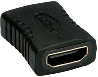 ROLINE Roline 12.03.3151 Adapter [1x HDMI-Buchse - 1x HDMI-Buchse] Schwarz TV-Adapter