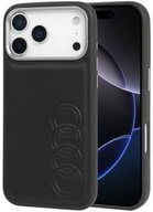 Audi Handyh&uuml;lle iPhone 17 Pro Max Kunstleder TT MagSafe schwarz Logo 6,9 Zoll,