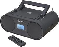 KLIM Boombox B4 Boombox (AM/FM Radio, Radio mit CD Spieler, AM/FM Radio, MP3,