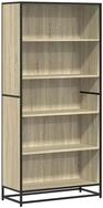 vidaXL B&uuml;cherregal B&uuml;cherregal Sonoma-Eiche 80,5x35x170,5 cm Holzwerkstoff, 1-tlg.