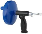 relaxdays Rohrreinigungsspirale mit Kurbel, L: 16 cm