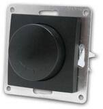 McPower FLAIR LED Dimmer Schalter schwa 250V~/300W oRahmen Unterputzschalter