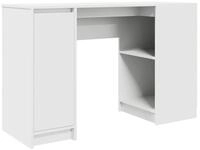 vidaXL Schreibtisch Schreibtisch Wei&szlig; 120x42x76 cm Holzwerkstoff