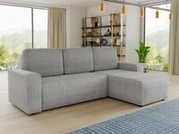 Sofnet Ecksofa Roma L, mit Schlaffunktion und Bettkasten, L-Form Couch, Cord Stoff,