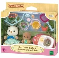 Sylvanian Families Babypuppe Seeotter Schnorchel Spielset
