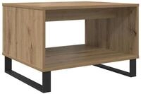 vidaXL Couchtisch Couchtisch Artisan-Eiche 60 x 50 x 40 cm Holzwerkstoff (1-St)
