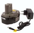Powery Akku f&uuml;r Makita Radio BMR100 inkl. Ladeger&auml;t 2000mAh Akku 2000 mAh (18...