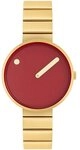PICTO Quarzuhr Picto 34097-2914 Cinnamon Red 34mm 5ATM Picto 34097-2914...