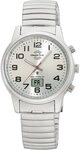 MASTER TIME Quarzuhr Master Time MTLA-10820-42M Damen-Funkuhr Zugband Damenuhr 34mm