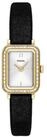 Fossil Quarzuhr Raquel ES5437, Armbanduhr, Damenuhr, analog, Glassteine