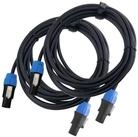 Pronomic BOXSP1-5 Lautsprecher Kabel 5 m Audio-Kabel, 2-Pol Speakon-kompatibel, (500