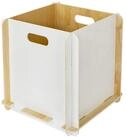 HMF Aufbewahrungsbox Praktische Regalbox aus Holz zum Zusammenstecken (1 St),...