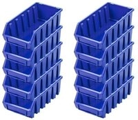 PROREGAL&reg; Aufbewahrungsbox SuperSparSet Sichtlagerbox, Verschiedene