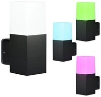 V-TAC LED Au&szlig;en-Wandleuchte, Leuchtmittel inklusive, Warmwei&szlig;, Farbwechsel,