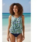 s.Oliver Tankini-Top Avin blau|gr&uuml;n 36