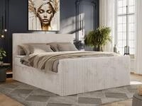 MKS M&Ouml;BEL Boxspringbett TILIANO DUO (Packung, Set, Topper T25, Cord Bett,