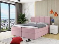 MIRJAN24 Boxspringbett Rebos (Lattenrost, Kopfteil und Matratze + Topper), mit...