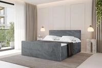 ALTDECOR Boxbett TOLO-Z (Multipocket-Matratze H4, H3 Matratze Bonellfederung,...