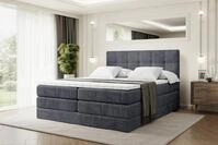 ALTDECOR Boxspringbett MARCE KING (Multipocket-Matratze H4, H3 Matratze
