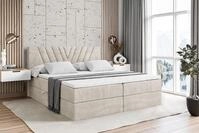ALTDECOR Boxbett ERNINA (Multipocket-Matratze H4, H3 Matratze Bonellfederung,...