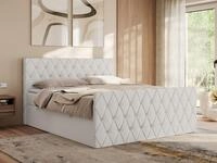 MKS M&Ouml;BEL Boxspringbett MIREN DUO (Set, Packung, Kopfteil, Topper T25/Visco, 7