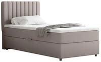 Homesy Boxspringbett EVEREST &ndash; Komfortables Einzelbett im modernen Trenddesign
