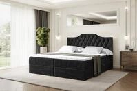 ALTDECOR Boxbett VILA-1 (Multipocket-Matratze H4, H3 Matratze Bonellfederung, Topper,