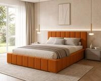 MARPUR Polsterbett Menos (Polsterbett mit Bettkasten und Kopfteil, Lattenrost,