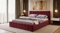 MARPUR Polsterbett NERO (Polsterbett mit Bettkasten und Kopfteil, Lattenrost,...