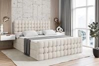 ALTDECOR Boxbett VIONE-Z (mit Matratze Lattenrost Topper Polsterbett mit...