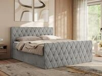 MKS M&Ouml;BEL Boxspringbett MIREN DUO (Set, Packung, Kopfteil, Topper T25/Visco, 7