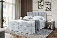 ALTDECOR Boxspringbett RICAR KING (mit Matratze und Lattenrost Topper...