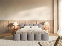 Selsey Polsterbett CLOUDY LOW, Boucl&eacute;, Chenille oder Velours, mit/ohne...