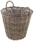 Frank Flechtwaren Weidenkorb Pflanzkorb Rattan maxi 107947 Blumenkorb Dekokorb