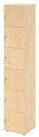 HAMMERBACHER Garderobenschrank Schliessfachschrank 6OH 6xDS ahorn/ahorn
