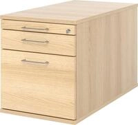 HAMMERBACHER Container Rollcontainer 80cm 1 Schub 1 H&auml;ngeregistratur Schloss